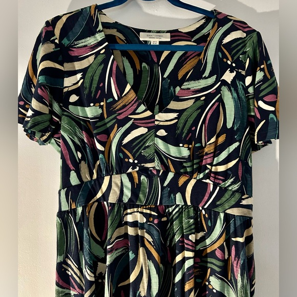 Seasalt Cornwall Chateaux Dress Navy 12 - Picture 2 of 5